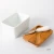 Import Ceramic Butter Dish cheese packaging butter Keeper container With Beech Wooden Lid and butter knife from China