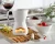 Import Ceramic chocolate fondue ice cream pot set cheese hot pot fondue sets with fork from China