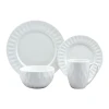 ceramic luxury embossed dinner set white plates sets dinnerware ceramic dinner porcelain