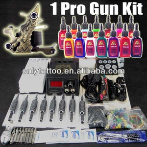 Cheap Beginner tattoo supply 2 guns tattoo kits