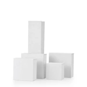 Cheap Biodegradable Flip Necklace Ring Earring Jewelry Boxes Rigid Cardboard Paper Magnetic Closure Jewelry Boxes with Foam