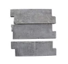 Cheap Black quartz Decorative natural slate stone wall tiles