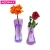 Import Cheap flexible mini pvc unbreakable clear plastic vase factory from Hong Kong