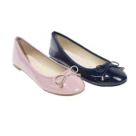 Cheap ladies beautiful shoes womens fashion flat shoes female comfortable ballerinas with paten pu flat shoes