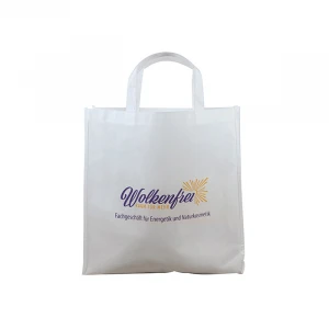 Cheap promotional tote non woven fabric bag for advertisement
