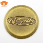 Cheap single custom logo metal 3d printing coin