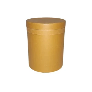 Chemical packaging 36 liter paper fiber drums with ply-wood lids