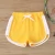 Import Children Clothes Yellow Sports Tank Top And Shorts Casual 2 Piece Kid Girl Clothing Sets from China