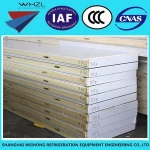 China Factory PU Sandwich Panel Price 75mm,100mm,120mm Thickness
