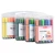 Import China factory Wholesale MultiColor Fade Resistant Valve structure Acrylic Paint Marker pen set from China