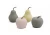 Import china import items decor for home Apple shape concrete home decoration piece from China
