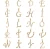 Import China made photo pendant delicate letter jewelry wholesale initial women pendant from China