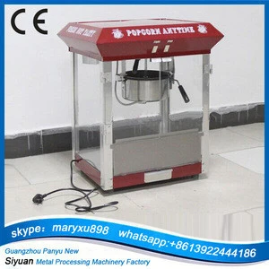 china manufacturer commercial electric gas popcorn machine makers for sale