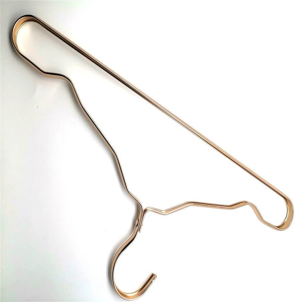 China modern clothes mobile hangers for cloths gold clothes rack/aluminum clothes hanger