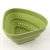 China new kitchen collapsible silicone foldable vegetable fruit washer colander strainer basket