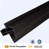 China new products u-shaped PVC extruded plastic profiles for glass