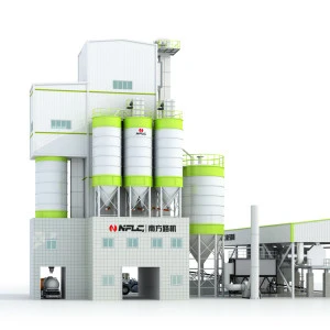 China new technology high efficiency simple dry mortar production line for tile adhesive mortar