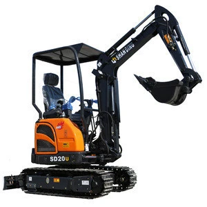 China Shanding SD20U 2 tons of small excavators using high-end imported accessories and high-performance engine quality good