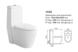 China supplier sanitary ware bathroom ceramic toilet bowl