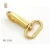 Import China wholesale solid round eye brass snap hook, gold trigger swivel spring snap hook , bolt swivel spring snap hook from China