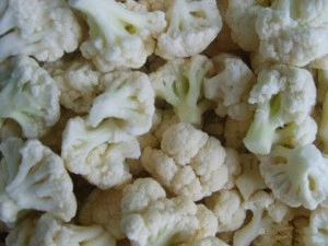Chinese Vegetable Frozen Dried Organic Cauliflower