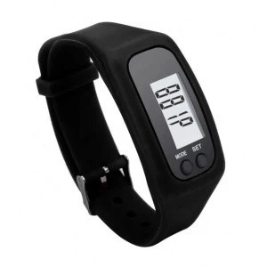 Christmas gift 2D or 3D silicon pedometer watch