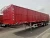 Import CIMC huajun Manufacturer bulk cargo transport container semi trailer 3axles truck van semi trailer from China