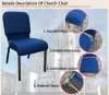 Cinema Seating Theatre Furniture Stackable church Chair