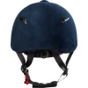Classic Navy Horse Equestrian Riding Helmet With Microfiber Suede