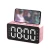 Import Clock radio with bluetooth clock bluetooth speaker Bluetooth speaker alarm clock with phone holder from China