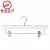 Import Clothes Store Fashion White Non-Slip Wooden Pants Cheap Hangers with Clips from China