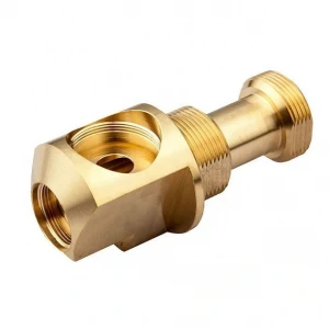 cnc precision turning brass knob parts