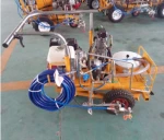 Cold paint highway line road marking spray paint machine