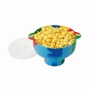 Collapsible silicone home party popcorn maker