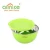 Import Color Plating  Stainless Steel Salad Mixing Bowl/Salad Bowl Set with Color Matching  PP Lid from China