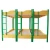 Import Colorful solid wood bunk beds for children in the newest kindergarten in 2020 from China