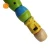 Import Colorful Wooden Flute Hooter Trumpet Bugle Toy Wooden kids Whistle Toy musical instrument piccolo flute early education toy from China