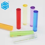 Colourful Acrylic Large Diameter Plastics Products Plexi Glass Milky White PMMA Tube/Rod