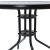 Commercial Furniture Waterline Round Glass Coffee Table