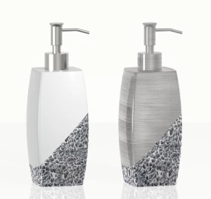 Commercial Mosaic Style Resin  Lotion Bottle Bathroom Soap Dispensers