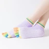 Competitive Price Most Popular Elastic Fashion Knitted Toe Socks For Adult