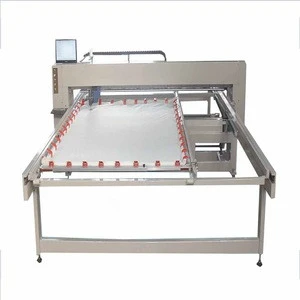 Computerized single needle quilting machine