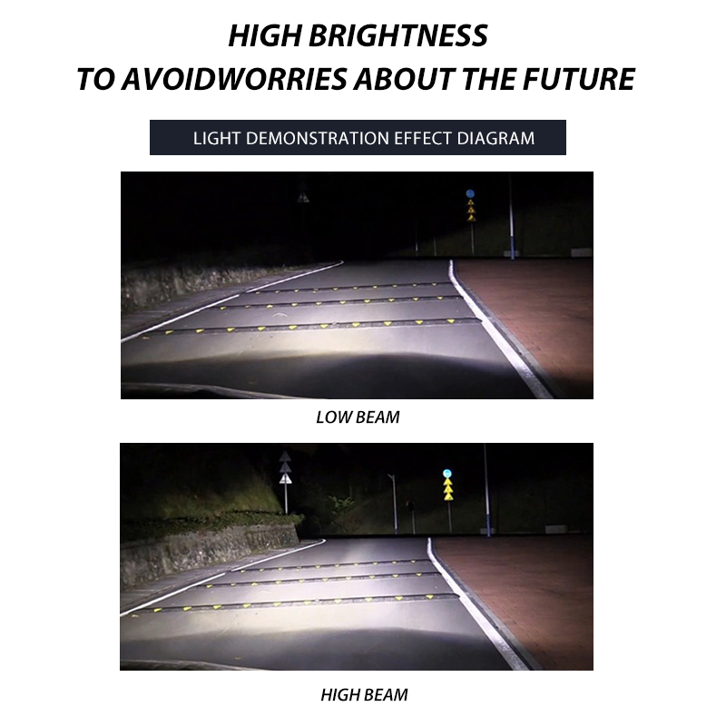 Buy Conpex K5 9006 Decoder Led Auto Headlight Bulb 12v 25w Fan Cooling