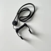 cool black color aluminum nose clip with silicone rope for fashion freediver