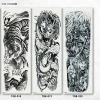 Cool Devil Waterproof Removable Temporary Tattoo Sticker Large Full Arm Tattoo Sticker For Men