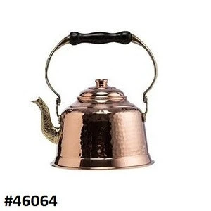 Copper Kettle Tea Serving Instrument Vintage