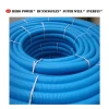 Corrugated PVC Suction Hose Green Grey Yellow Flexible Helix PVC Suction Hose
