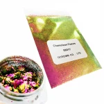 Cosmetic cameleon flakes neon pigment foil for rainbow color eyeshadow