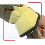 Cowhide Leather Nomex Lining Structural recuse glove Firefighting Glove