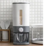 Creative Dust-proof Insect-proof Moisture-proof Rice Dispenser Storage Box Push-type Plastic Kitchen Rice Storage Box